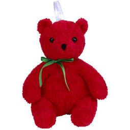 TY Jingle Beanie Baby - MISTLETOE the Bear (5.5 inch)