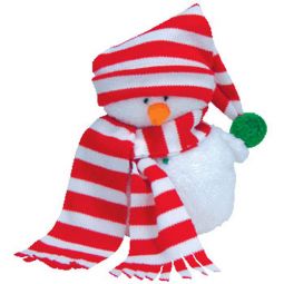 TY Jingle Beanie Baby - MR. FROST the Snowman (4 inch)
