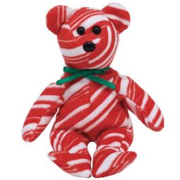 TY Jingle Beanie Baby - PEPPERMINT the Bear (Walgreens Exclusive)