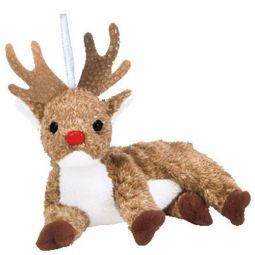 TY Jingle Beanie Baby - ROXIE the Reindeer (4.5 inch)