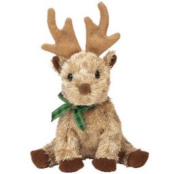 TY Jingle Beanie Baby - RUDY the Reindeer (4.5 inch)