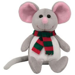 TY Holiday Baby Beanie - TINSEL the Mouse (4.5 inch)