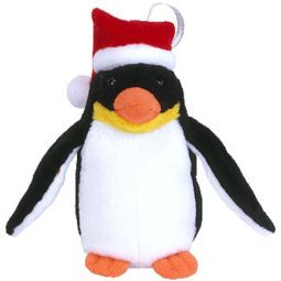 TY Jingle Beanie Baby - ZERO the Penguin (4 inch)