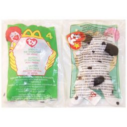 TY McDonald's Teenie Beanie - #4 DOTTY the Dalmatian Dog (2000) (4.5 inch)