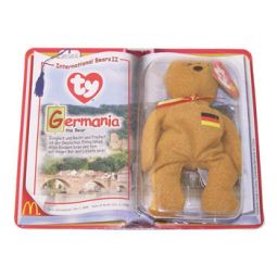 TY McDonald's Teenie Beanie - GERMANIA the Bear (2000) (5 inch)