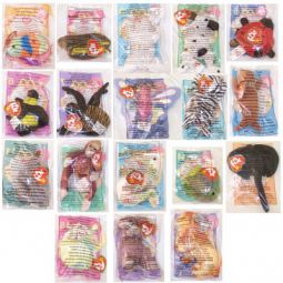 TY McDonald's Teenie Beanies - Complete Bagged Set of 18 (2000)