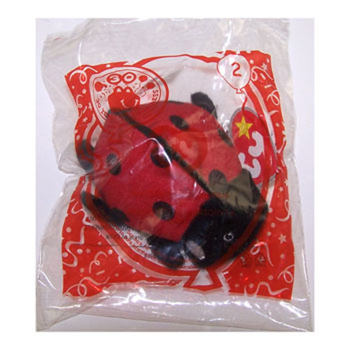 TY McDonald's Teenie Beanie - #2 MAIDEN the Ladybug (2009) (4 inch)