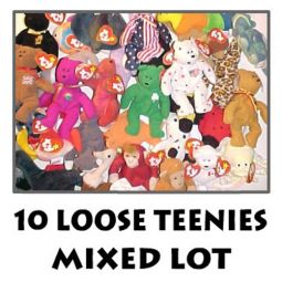 TY McDonald's Teenie Beanies - Mixed Lot of 10 Teenies (All Different - Loose w/ no bags)
