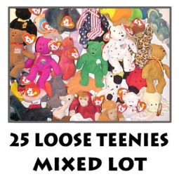 TY McDonald's Teenie Beanies - Mixed Lot of 25 Teenies (Loose w/ no bags)