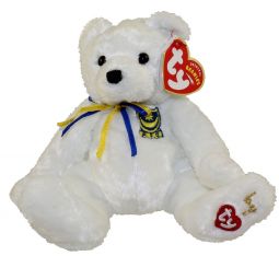 TY Beanie Baby - P.F.C. the Bear (UK Exclusive) (7.5 inch)