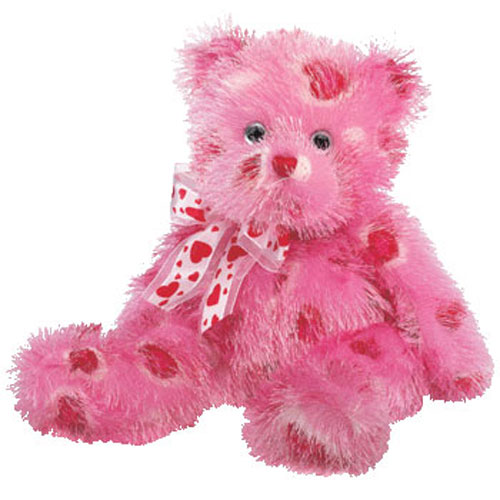 TY Punkies - HUGZ the Bear (Pink - American Greetings Exclusive) (14 inch)