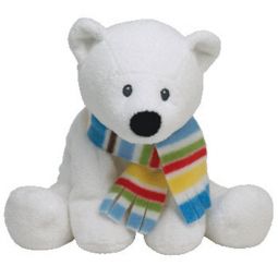 TY Pluffies - ARCTIC the Polar Bear (Barnes & Noble Exclusive)