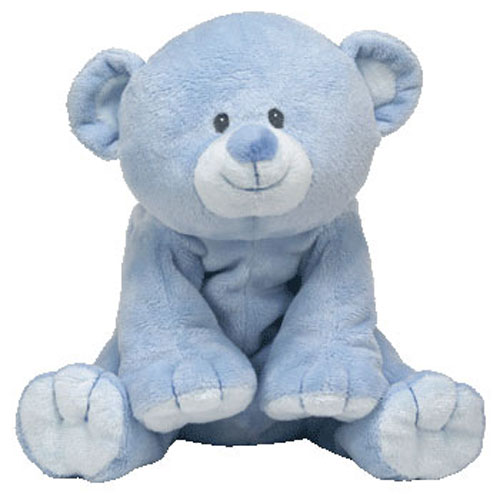 TY Pluffies - BABY WOODS BLUE the Bear (9 inch)