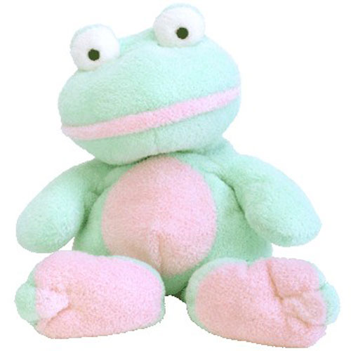 TY Pluffies - GRINS the Frog (11 inch)