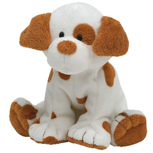 TY Pluffies - PEPPY the Puppy Dog (9 inch)
