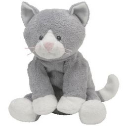 TY Pluffies - PURSLEY the Cat (Soft Eyes Version) (10 inch)