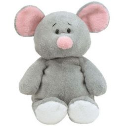 TY Pluffies - SQUEAKIES the Mouse (9 inch)