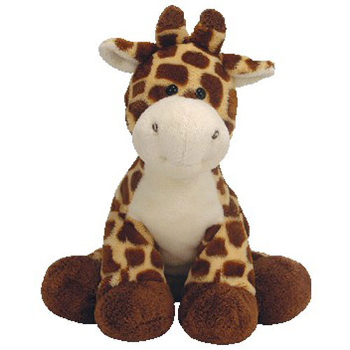 TY Pluffies - TIPTOP the Giraffe (Soft Eyes Version) (9.5 inch)
