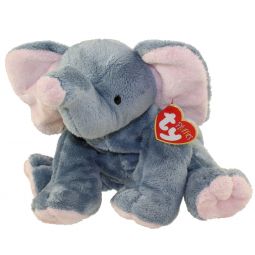 TY Pluffies - WINKS the Elephant (1st Version - Dated 2002 ) *Original Release* (8 inch)
