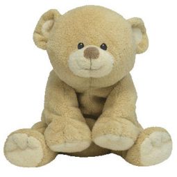 TY Pluffies - WOODS the Bear (Soft Eyes Version) (8.5 inch)