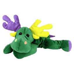 TY Pillow Pal - ANTLERS the Moose (Green Version) (16 inch)