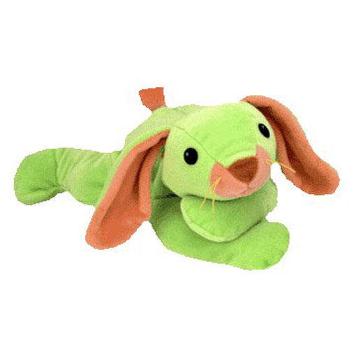 TY Pillow Pal - CARROTS the Bunny (Green Version) (14 inch)