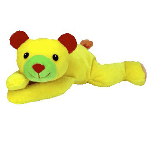 TY Pillow Pal - HUGGY the Bear (Yellow Version) (14 inch)