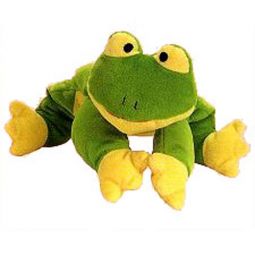 TY Pillow Pal - RIBBIT the Frog (Green Version) (13 inch)