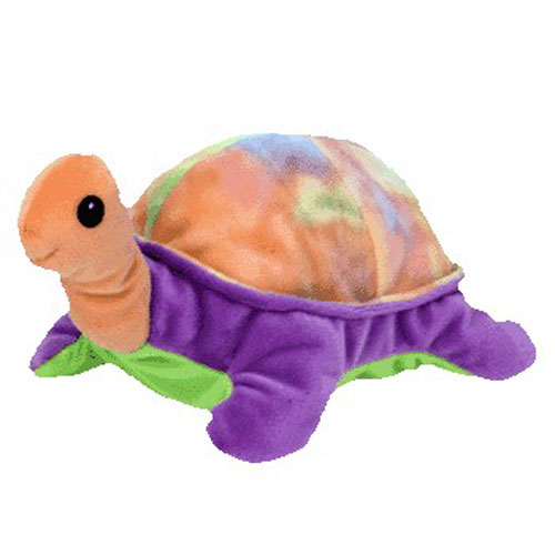 TY Pillow Pal - SNAP the Turtle (Orange, Purple & Green version) (12 inch)