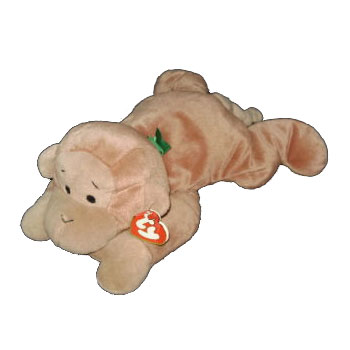 TY Pillow Pal - SWINGER the Monkey (Brown Version)