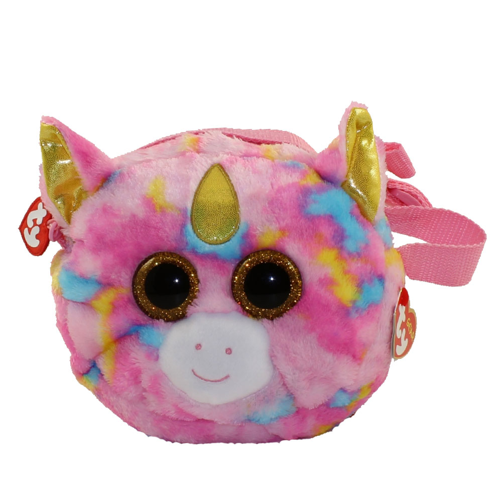 TY Gear Purse - FANTASIA the Rainbow Unicorn (8 inch)