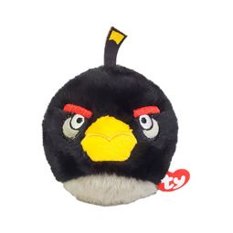 TY Beanie Bouncers - BLACK BIRD [Bomb](Angry Birds - 3 inch) [COMING SOON]