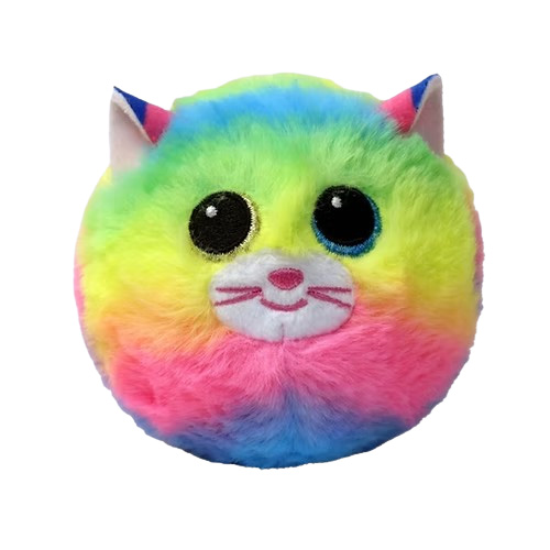 TY Beanie Bouncers - GEMMA the Multicolor Cat (3 inch)