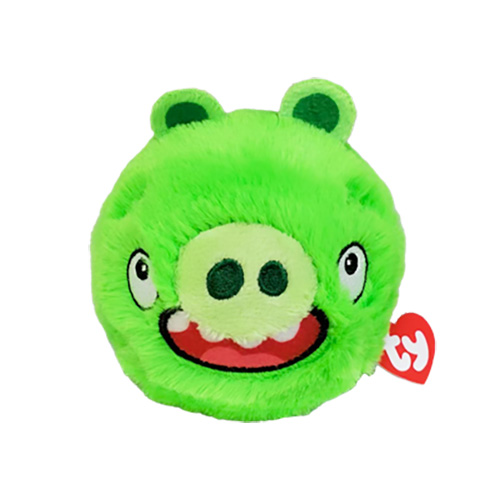 TY Beanie Bouncers - GREEN PIGGY (Angry Birds - 3 inch) [COMING SOON]