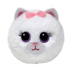 TY Beanie Bouncers - PURDY the White Cat [3 inch]