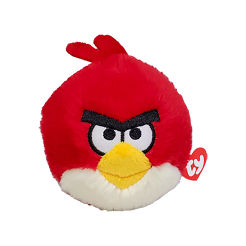TY Beanie Bouncers - RED BIRD (Angry Birds - 3 inch) [COMING SOON]
