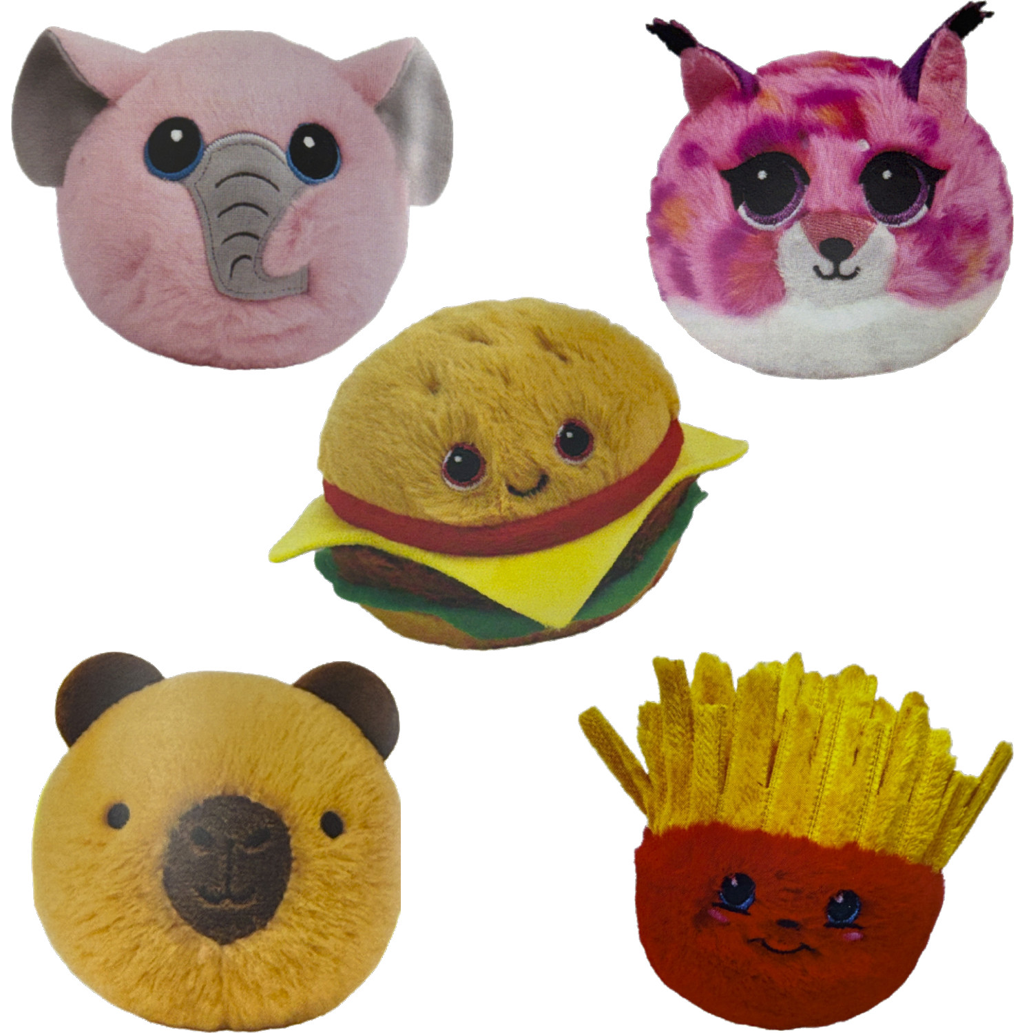 TY Beanie Bouncers - SET of 5 SPRING 2026 (Buns, Spuds, Barry +2) (3 inch)(Pre-Order ships Spring)