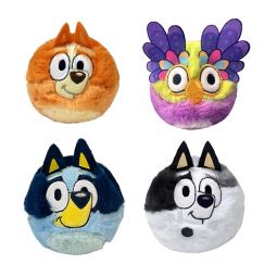 TY Beanie Bouncers - SET of 4 BLUEY (Bingo, Muffin, Chattermax +) (3 in)