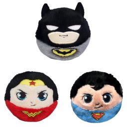 TY Beanie Bouncers - SET of 3 DC UNIVERSE (Batman, Superman & Wonder Woman) (3 in)