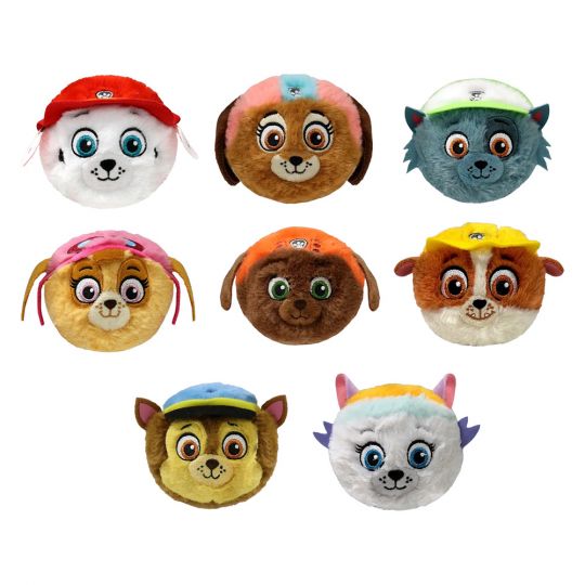 Skye Paw Patrol Beanies TY Beanie Bouncers SET Of PAW PATROL