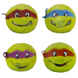 TY Beanie Bouncers - SET of 4 TMNT (Donatello, Leonardo +2) (3 inch)(Pre-Order ships Spring)