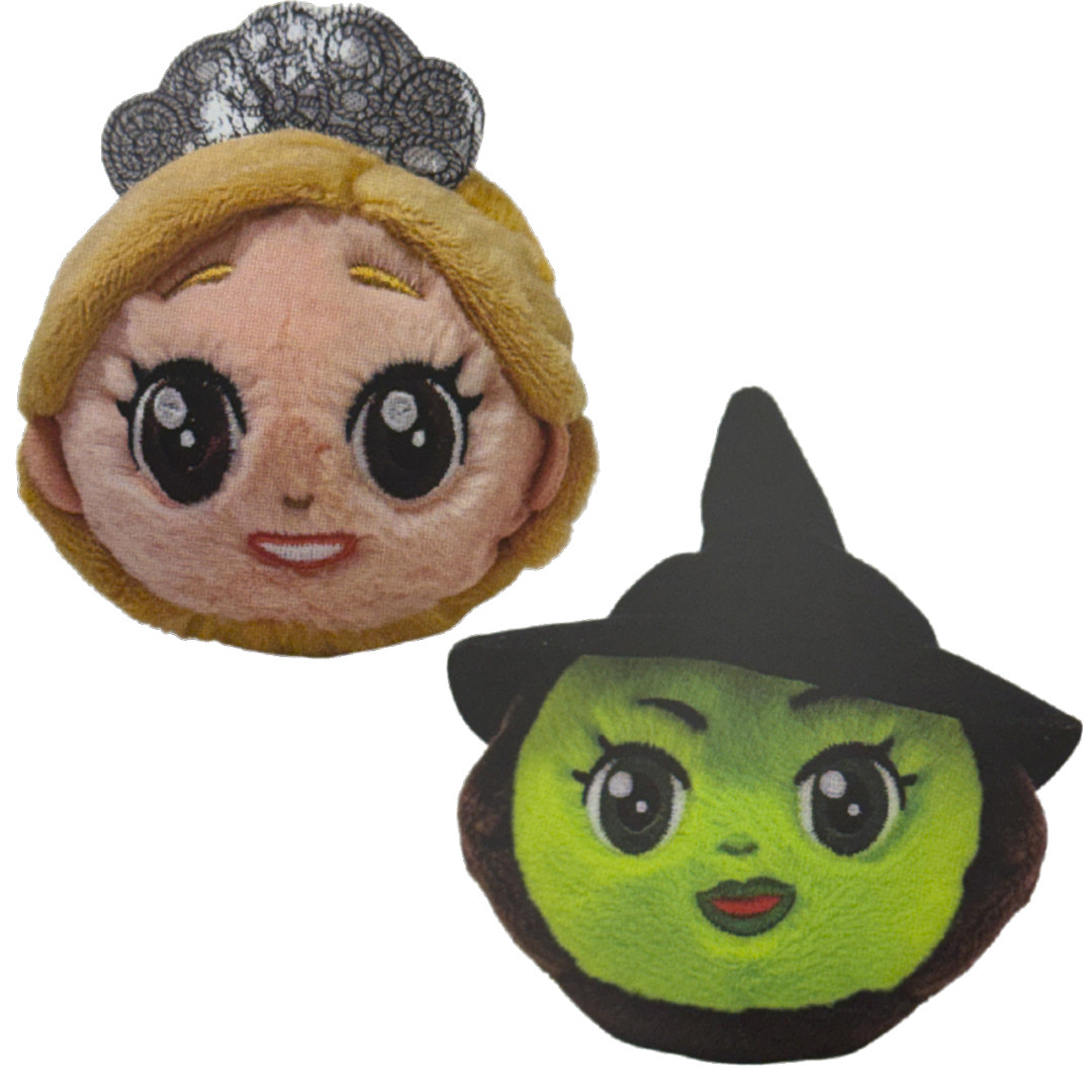 TY Beanie Bouncers - SET of 2 WICKED (Glinda & Elphaba) (3 inch)(Pre-Order ships Spring)