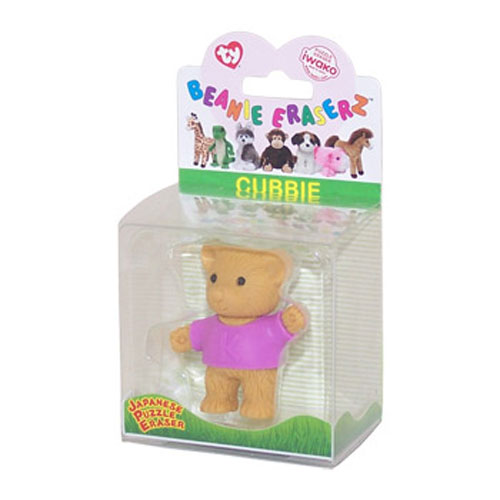 TY Beanie Eraser - CUBBIE the Bear (1.5 inch)