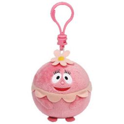 TY Beanie Ballz - FOOFA (Yo Gabba Gabba) (Plastic Key Clip - 2.5 inch)