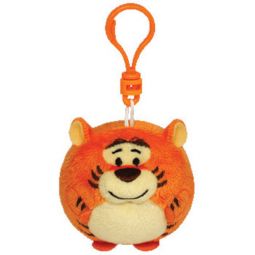 TY Beanie Ballz - TIGGER (Plastic Key Clip - 2.5 inch)