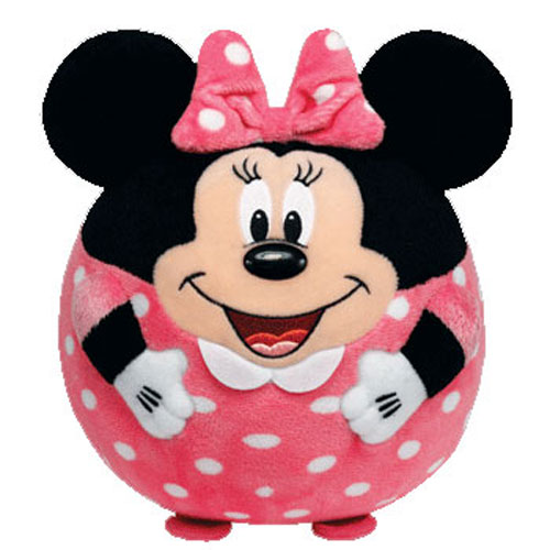 TY Beanie Ballz - MINNIE MOUSE (Regular Size - 5 inch)