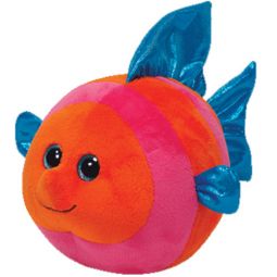 TY Beanie Ballz - SPLASHY the Fish (Regular Size - 5 inch)