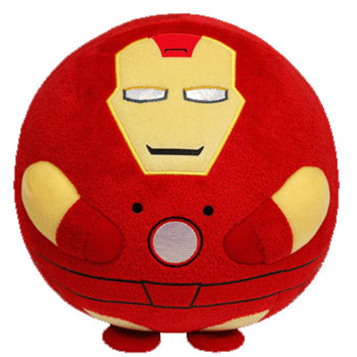 TY Beanie Ballz - IRON MAN (Medium Size - 8 inch)