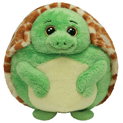 TY Beanie Ballz - ZOOM the Turtle (Medium Size - 8 inch)