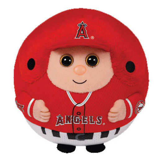 TY MLB Beanie Ballz - LOS ANGELES ANGELS of ANAHEIM (Regular Size - 5 inch)